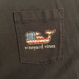 Navy long sleeve Vineyard Vines T-shirt